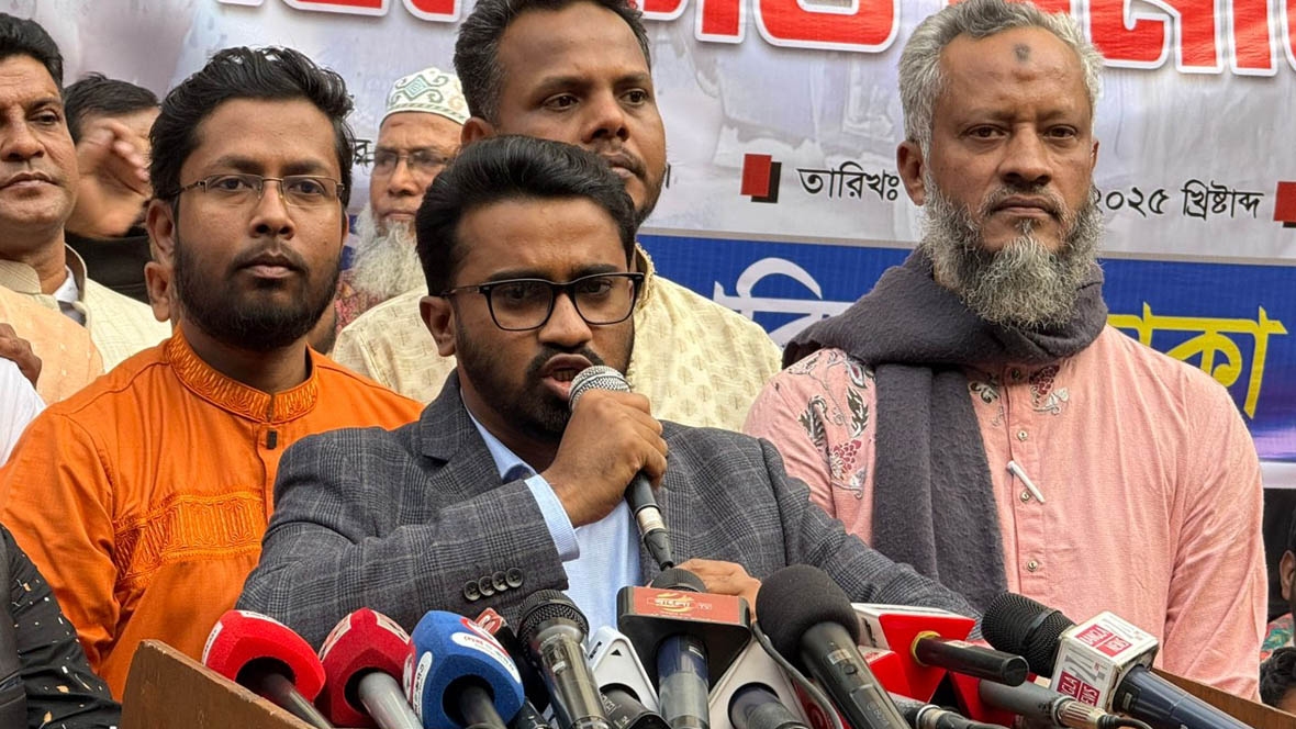 শেখ হাসিনাসহ পলাতক আ. লীগ নেতাদের ফিরিয়ে আনুন: রাশেদ খাঁন