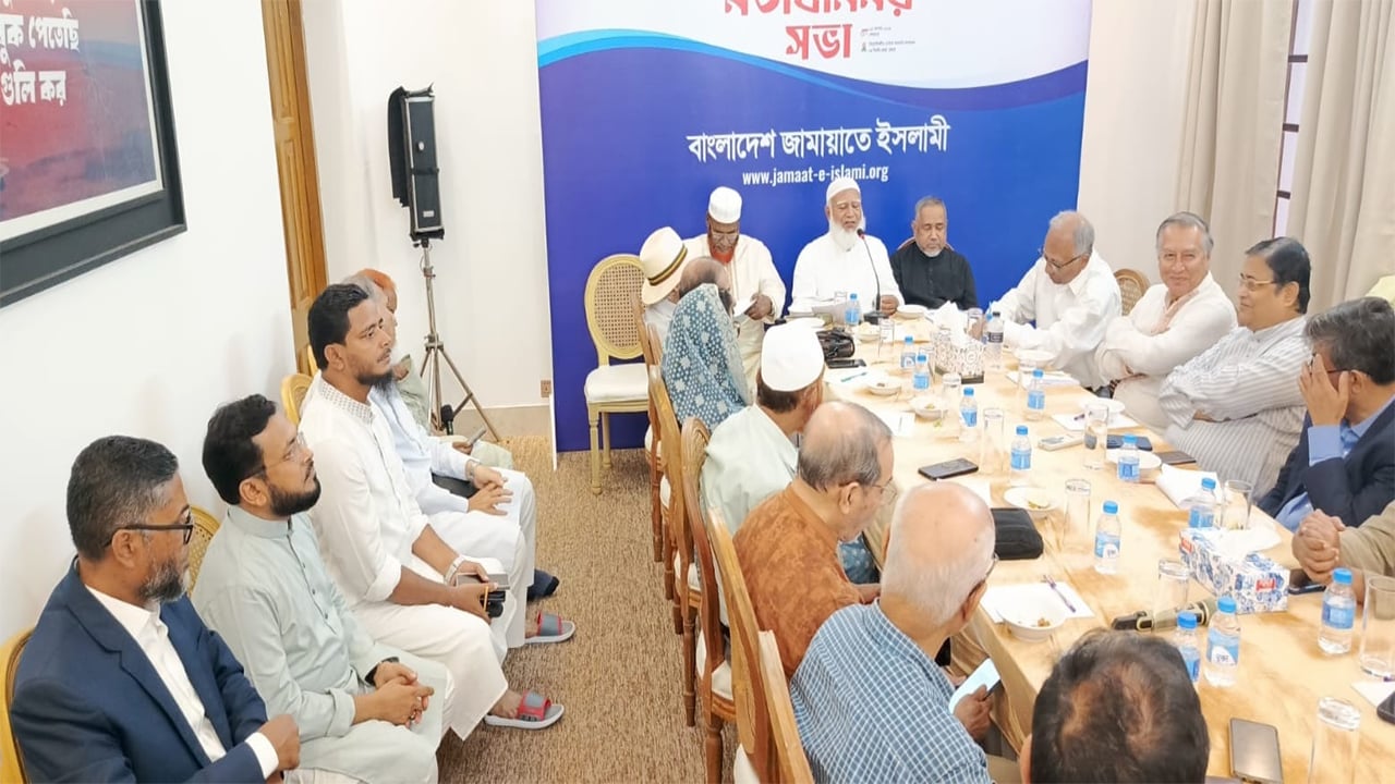 সম্পাদকদের সঙ্গে মতবিনিময়ে বিরোধীদলীয় নেতা 