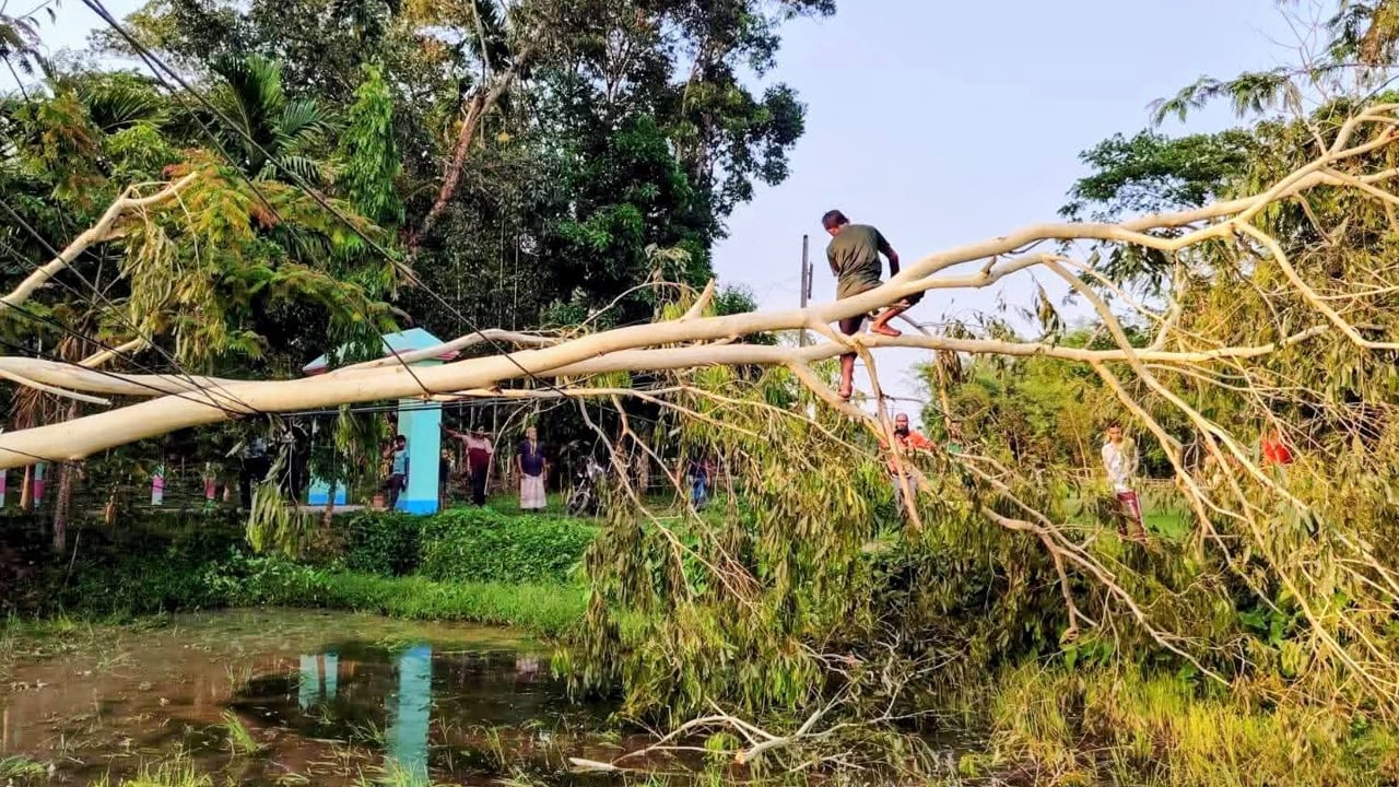 কালবৈশাখী ঝড়ে বিদ্যুৎহীন সন্দ্বীপ, দুর্ভোগে হাজারো মানুষ
