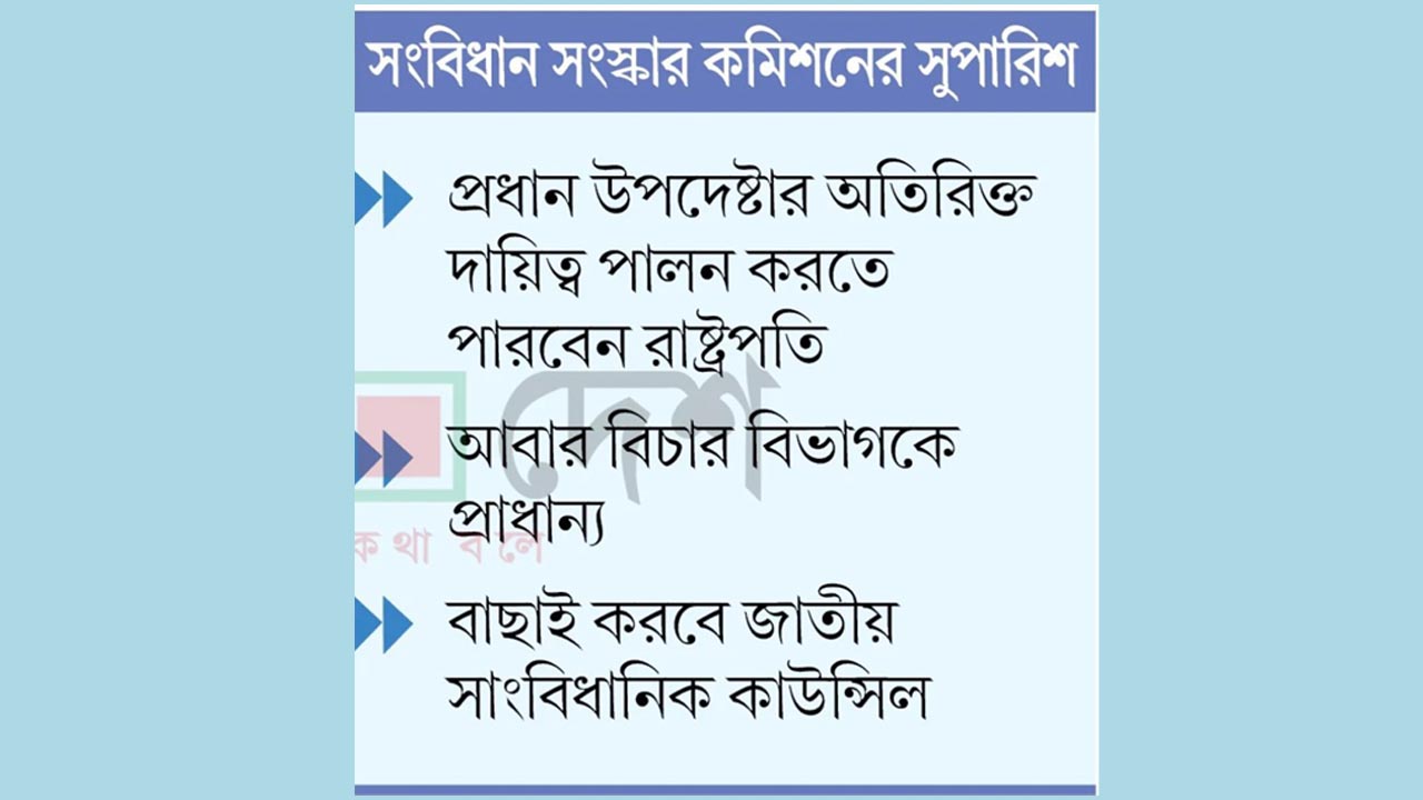 অন্তর্বর্তী সরকারের প্রধান উপদেষ্টা নিয়োগে সাত বিকল্প