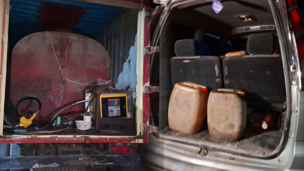 কাভার্ড ভ্যানে ‘গোপন ফিলিং স্টেশন’, অ্যাম্বুলেন্সে করে জ্বালানি তেল পাচার