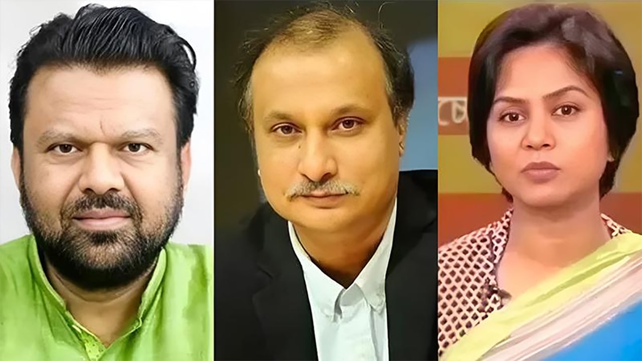 শ্যামল দত্ত, মোজাম্মেল বাবু ও ফারজানাকে গ্রেপ্তার দেখিয়ে কারাগারে প্রেরণ