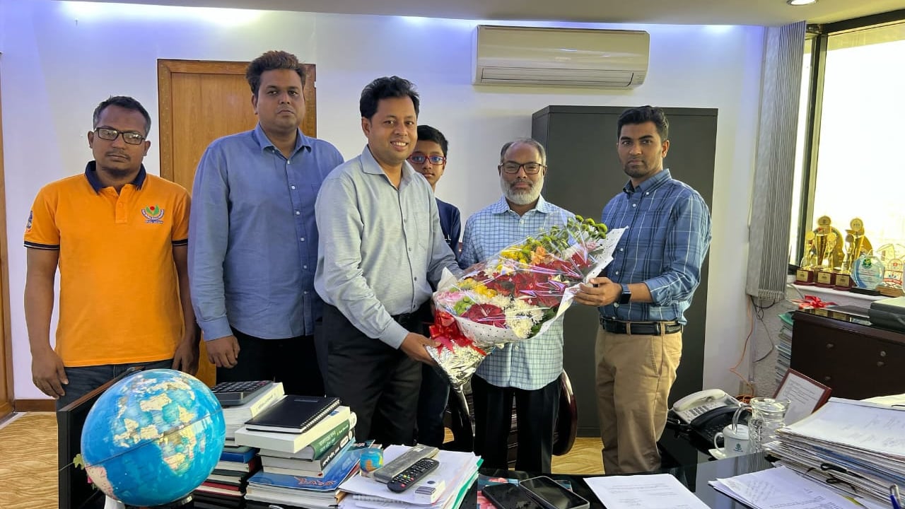 বিআইএফ এর সভাপতি বি এম ইউসুফ আলীকে এসজএ'র শুভেচ্ছা
