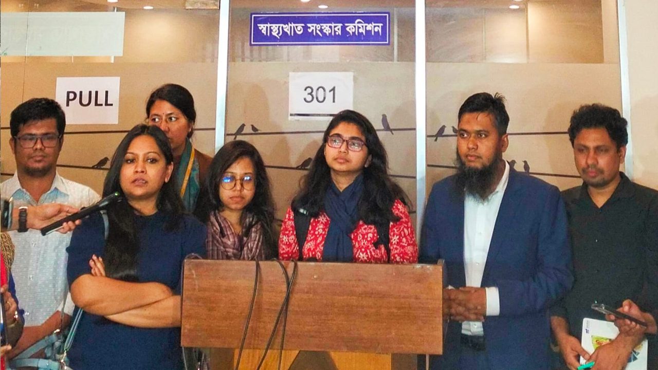 স্বাস্থ্যখাত সংস্কার কমিশনে জাতীয় নাগরিক কমিটির প্রস্তাব