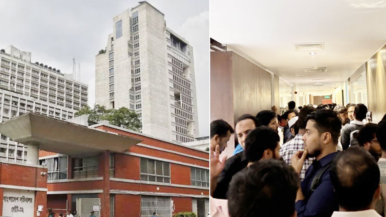 আইন ভেঙে সচিবালয়ে আন্দোলন, ১৪ কর্মকর্তা-কর্মচারী বরখাস্ত