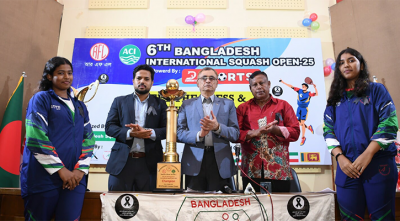 ঢাকায় আন্তর্জাতিক স্কোয়াশ
