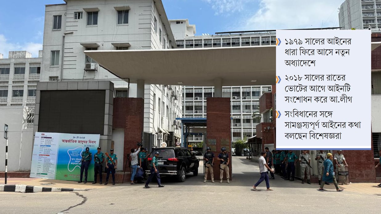 চাকরি অধ্যাদেশের বিরুদ্ধে একজোট সবাই