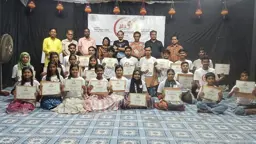 শায়েস্তাগঞ্জে তিন দিনব্যাপী নাট্য কর্মশালা সম্পন্ন, সনদ বিতরণ