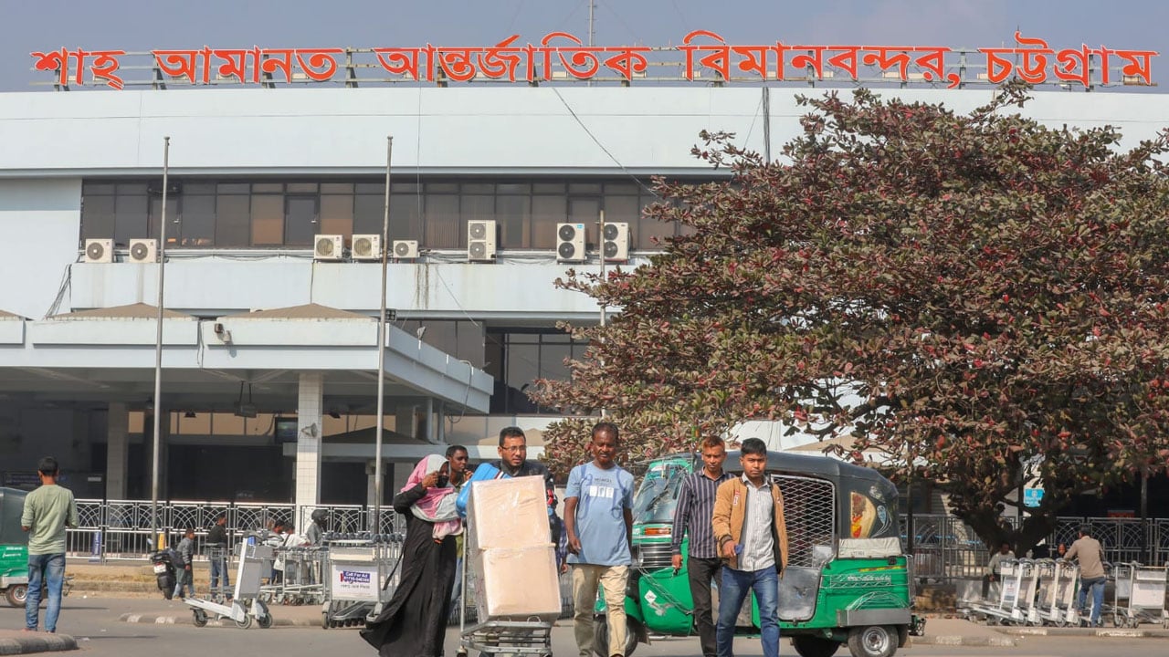 চট্টগ্রাম বিমান বন্দরে আরো ৭ ফ্লাইট বাতিল