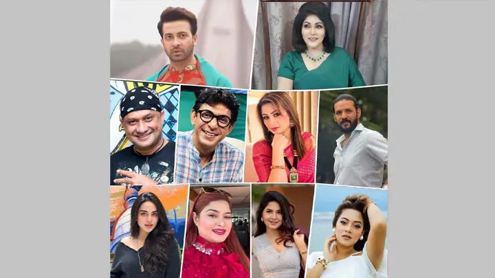 ঢালিউড অ্যাওয়ার্ডে শাকিব খান, সঙ্গে ঝলমলে তারার মেলা