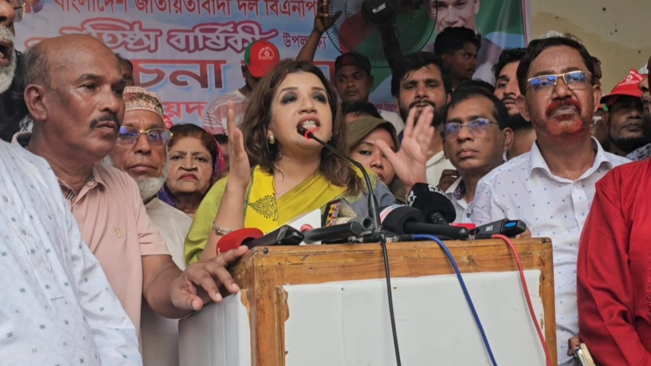 আবু সাঈদ-মুগ্ধদের আত্মত্যাগ বৃথা হতে দেয়া যাবে না: শামা ওবায়েদ