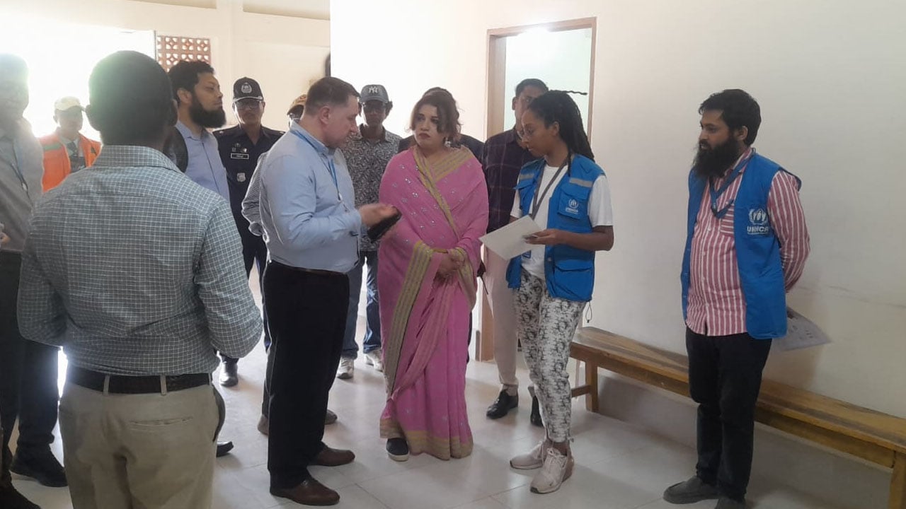 রোহিঙ্গা প্রত্যাবাসন ত্বরান্বিত করতে ক্যাম্প পরিদর্শনে পররাষ্ট্র প্রতিমন্ত্রী