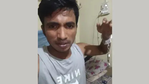পুলিশ হেফাজত থেকে পালিয়ে ফেসবুক লাইভে হাতকড়া পরা 
আসামি 