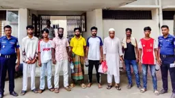 শেরপুরে বিশেষ অভিযানে গ্রেপ্তার নিষিদ্ধ ছাত্রলীগের ৭ নেতাকর্মী কারাগারে