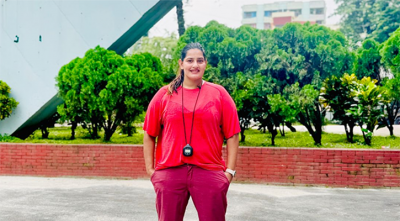 কুস্তিতে প্রথম নারী কোচ শিরিন