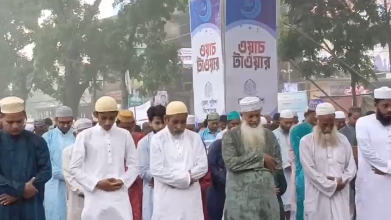 শোলাকিয়ায় ঈদুল আজহার ১৯৯তম জামাত অনুষ্ঠিত