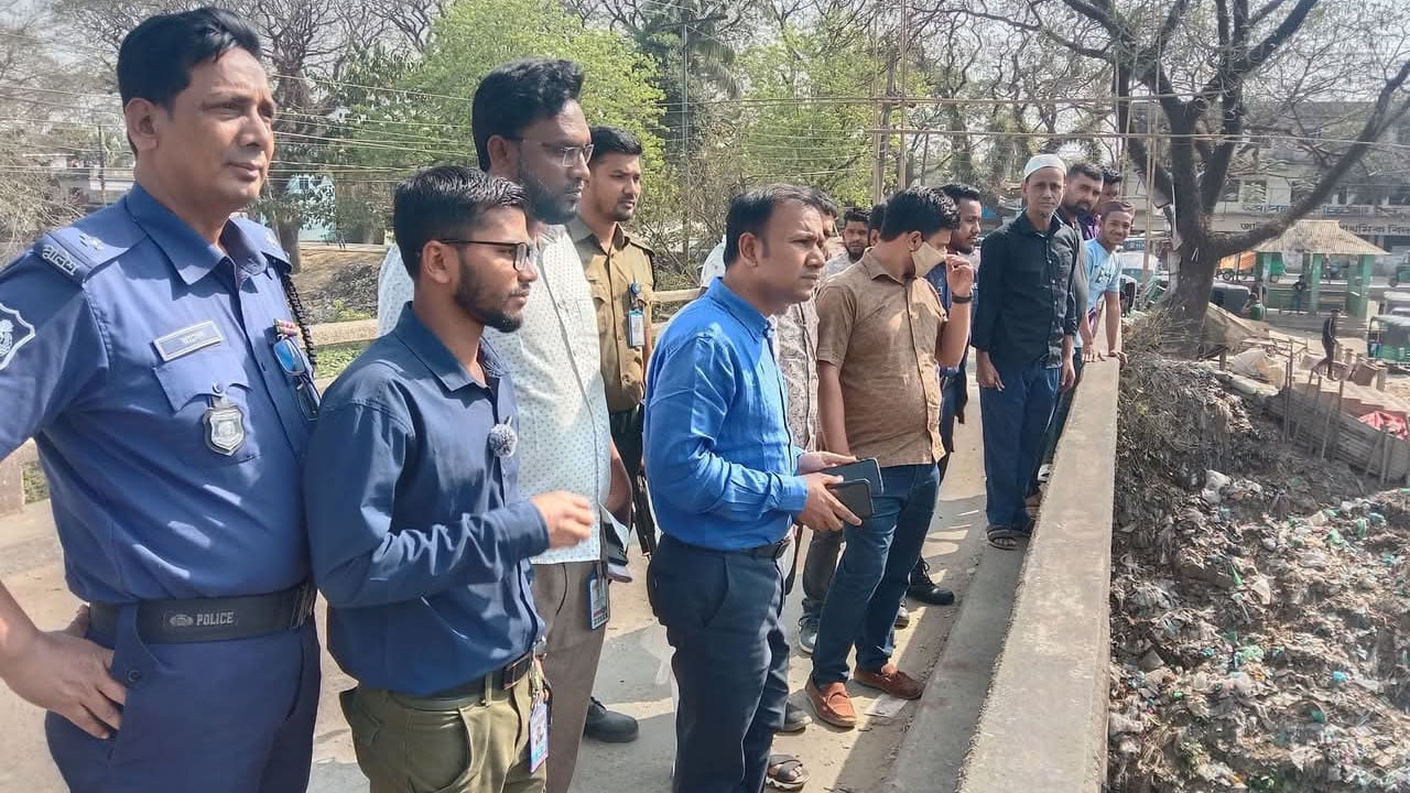 আমার দেশে সংবাদ প্রকাশের পর সুনামগঞ্জে নদী উদ্ধারে অভিযান
