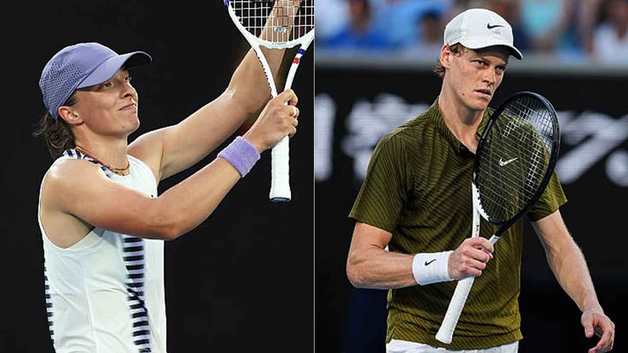 দাপুটে জয়ে কোয়ার্টারে সিনার ও শিয়াওটেক