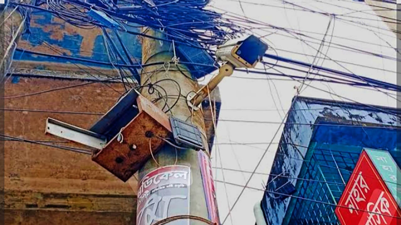সিরাজগঞ্জে অকেজো সি সি ক্যামেরা, বাড়ছে অপরাধ