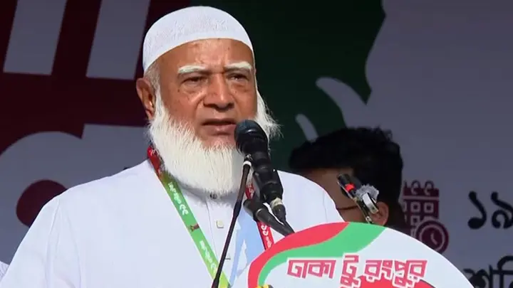 ৮ দফা না মানলে ১ দফার আন্দোলন: জামায়াত আমির