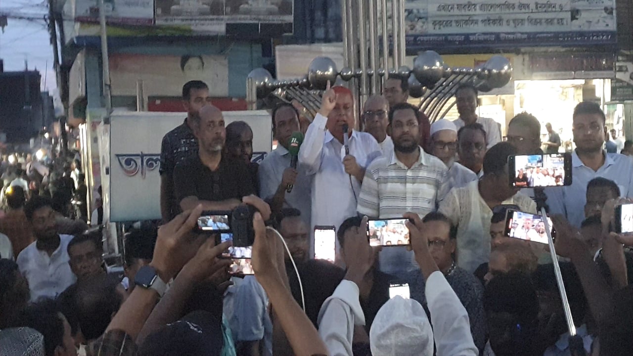 সোহাগ হত্যার প্রতিবাদে সখীপুরে বিএনপির বিশাল মিছিল