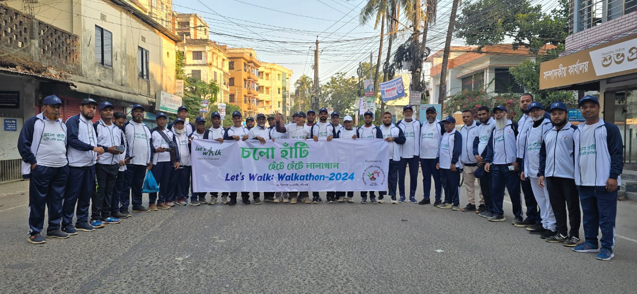৩৮ কিলোমিটার পাড়ি দিলেন ডাক্তার মঈন জগিং ক্লাবের সদস্যরা