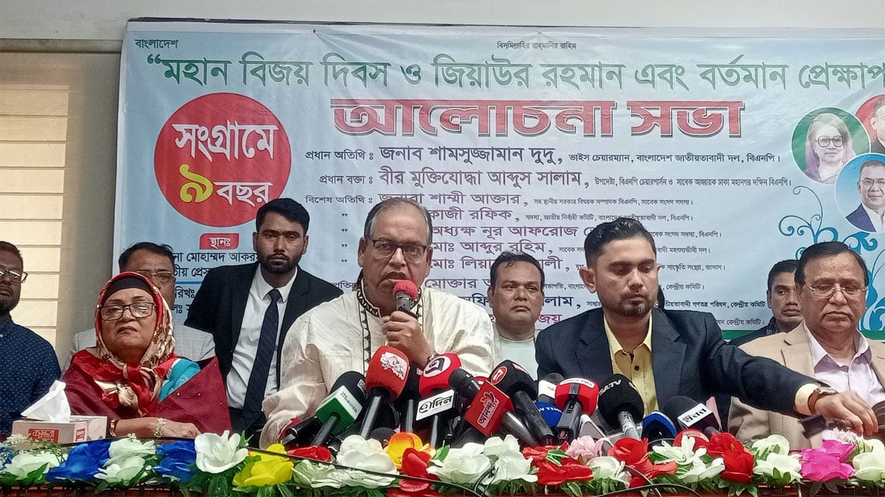 একাত্তর ও চব্বিশের গণহত্যাকারীদের চরিত্র এক: দুদু