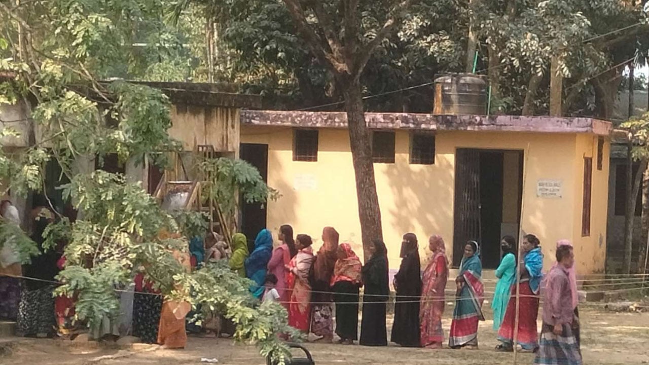 সুনামগঞ্জে ভোটার উপস্থিতি কম