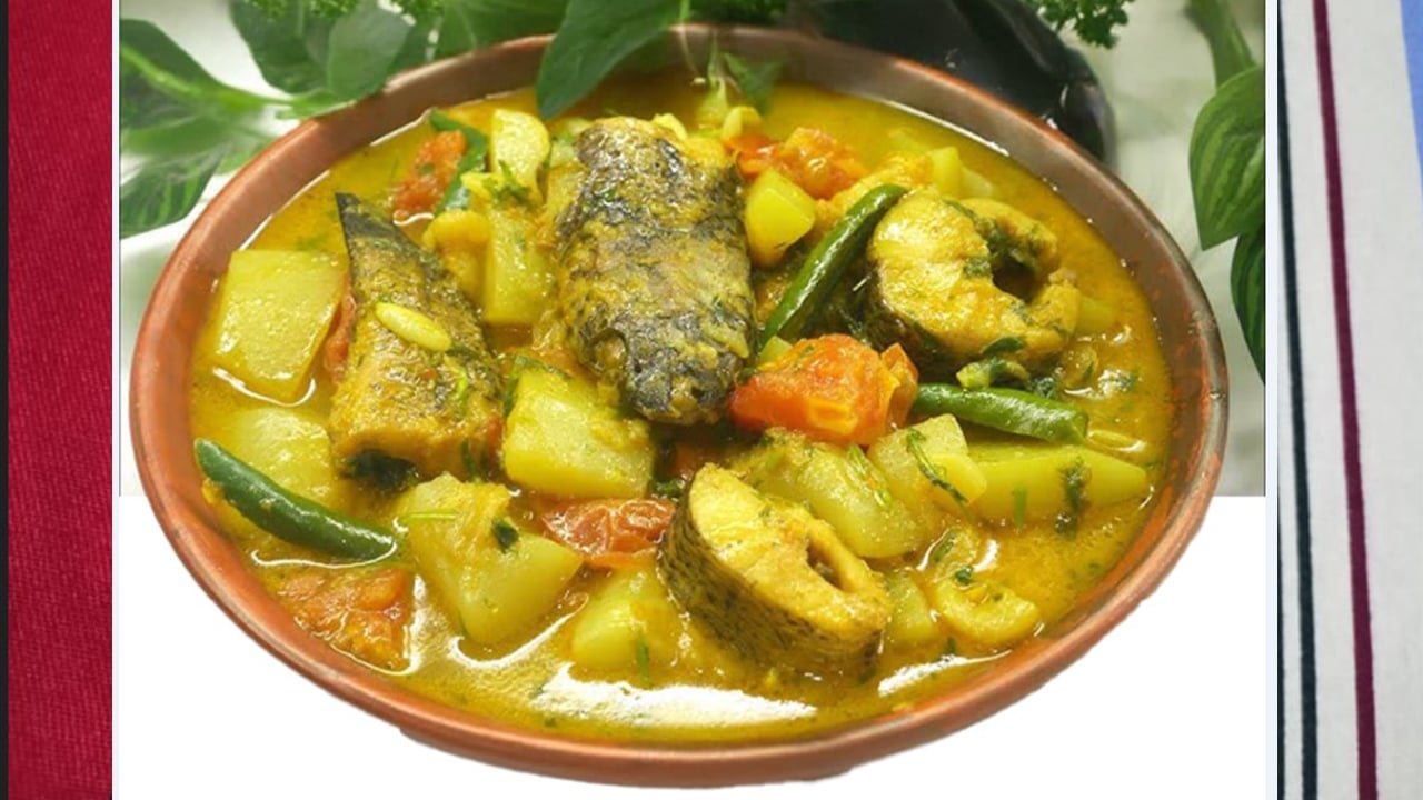 শোল-লাউ তরকারি