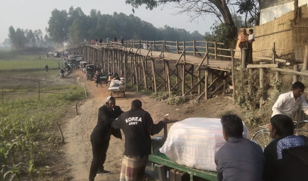 সোনাভরি নদীর ওপর সেতুর দাবি রাজিবপুরবাসীর