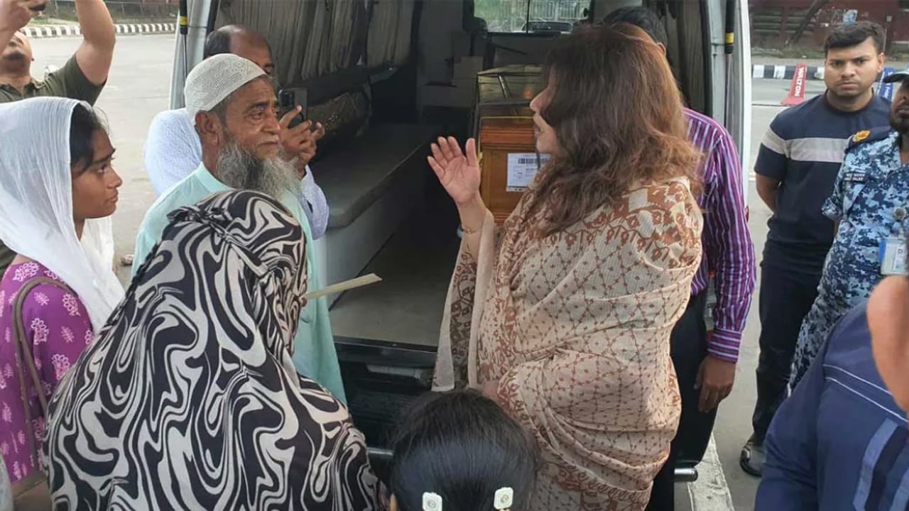 ইরাকে নিহত শ্রাবণের লাশ ঢাকায়