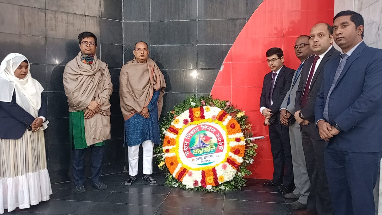 সিরাজগঞ্জে যথাযোগ্য মর্যাদায় মহান বিজয় দিবস উদযাপন