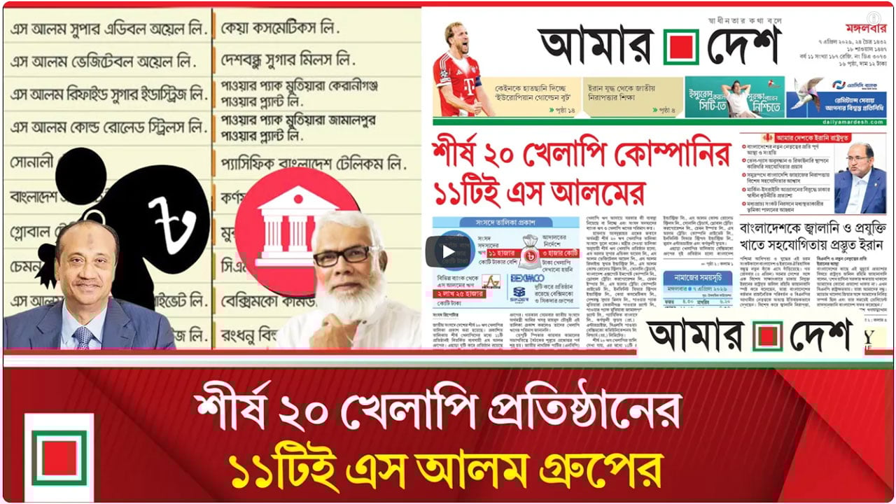 দুটি করে প্রতিষ্ঠান রয়েছে বেক্সিমকো ও সিকদার গ্রুপের