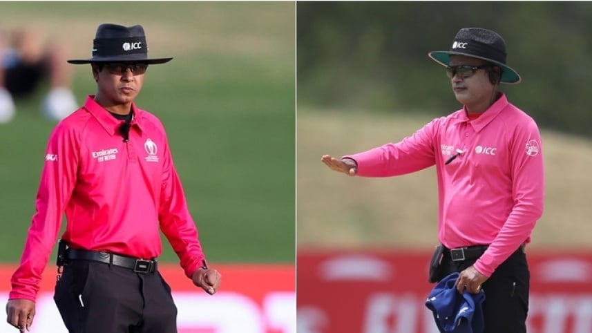 বিশ্বকাপে দুই বাংলাদেশি আম্পায়ার