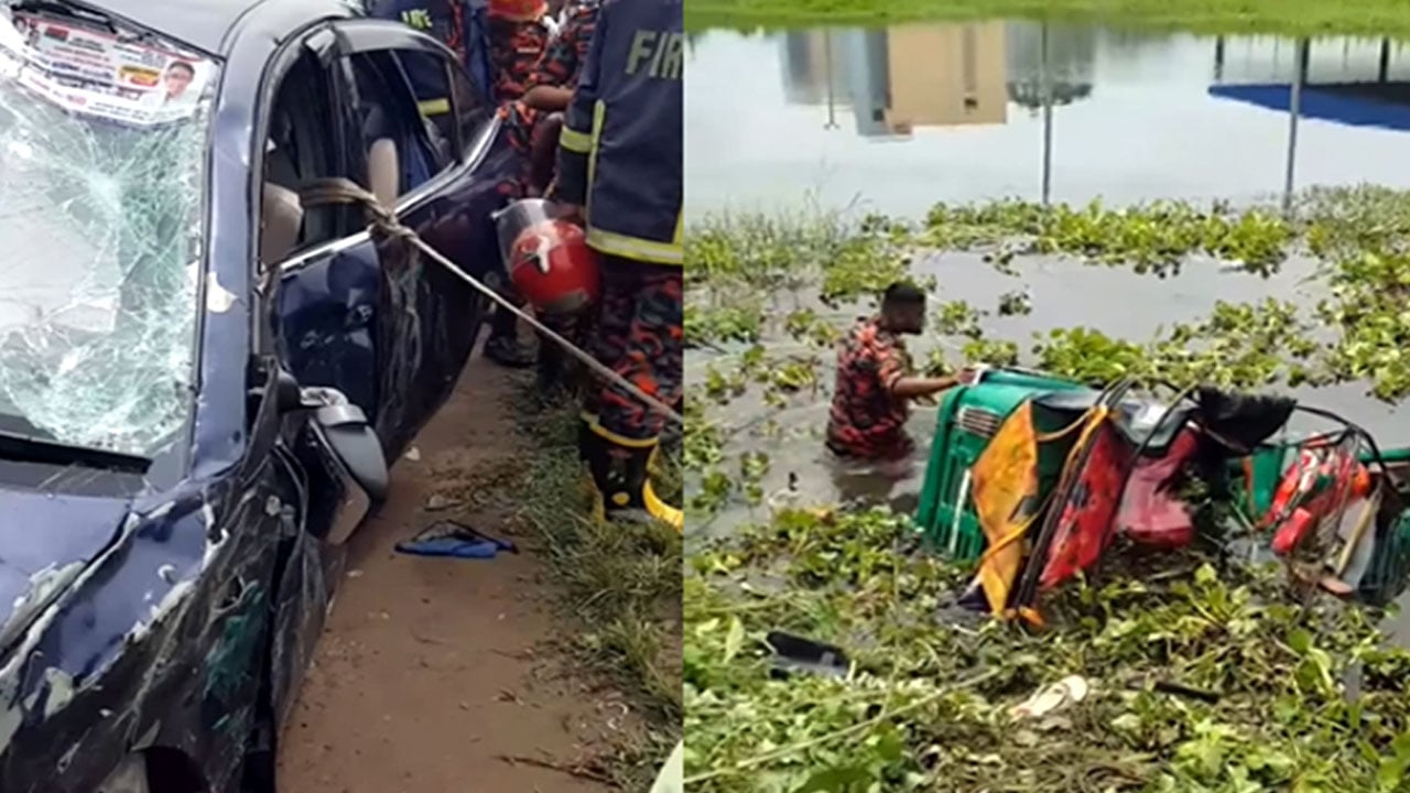 সিলেটে প্রাইভেটকার-অটোরিকশা সংঘর্ষে নিহত ১, আহত ৫