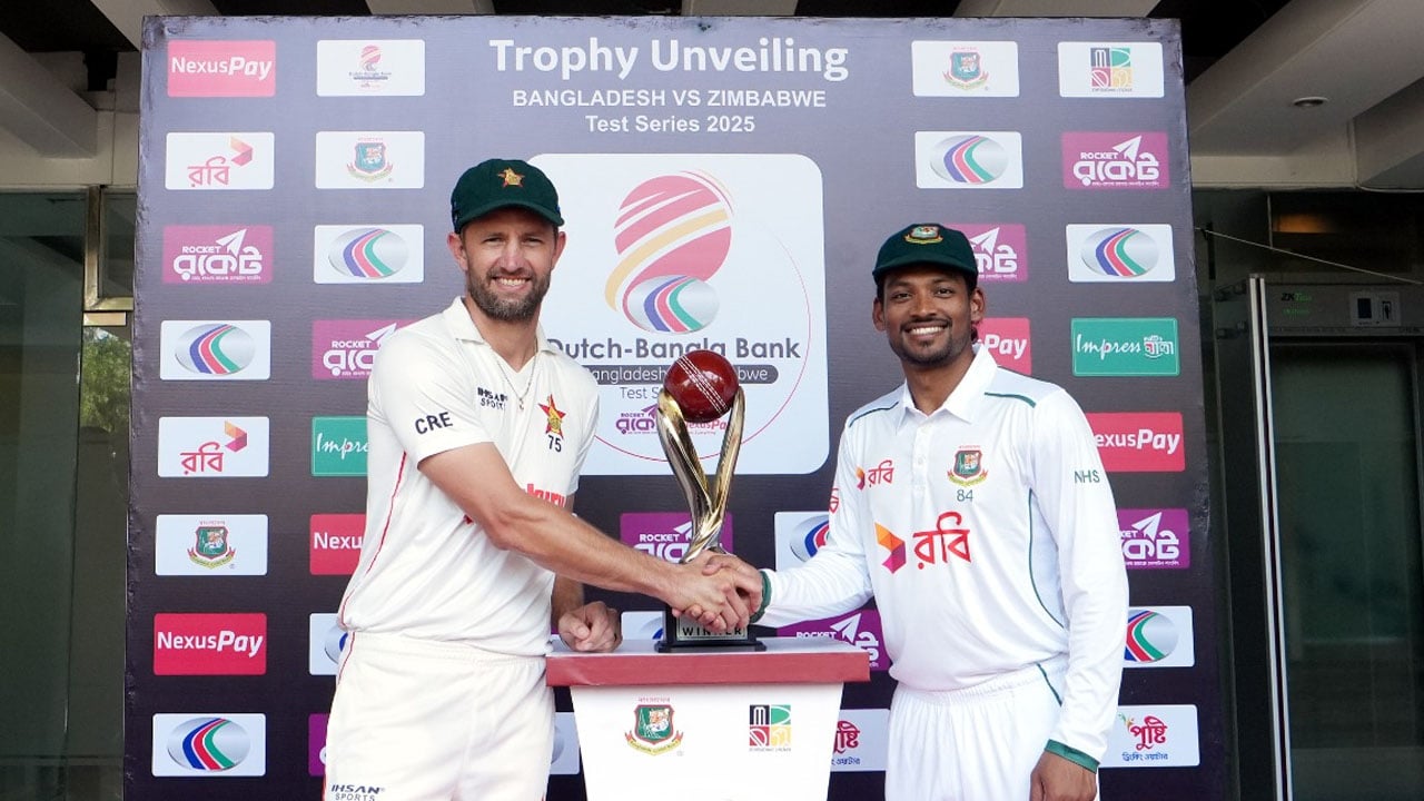 বৃষ্টির শঙ্কা নিয়ে সিলেট টেস্ট শুরু