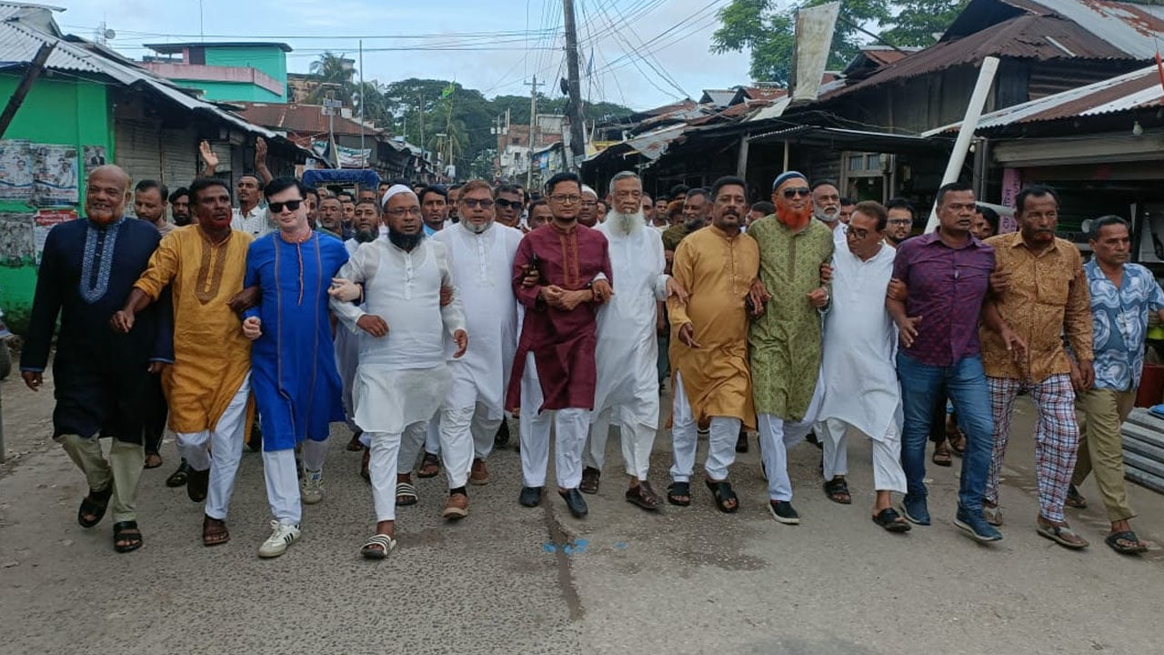 মেজর হাফিজ ভারপ্রাপ্ত রাষ্ট্রপতি, তজুমদ্দিনে বিএনপির আনন্দ মিছিল