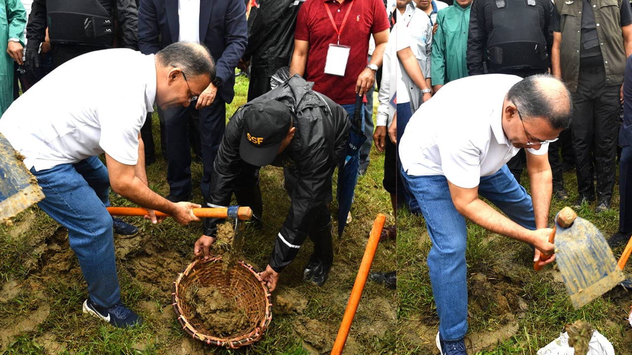 পাতলী খাল পুনঃখননের উদ্বোধন করলেন প্রধানমন্ত্রী