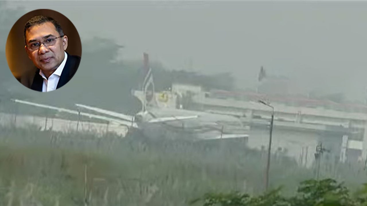 সিলেটে তারেক রহমানকে বহনকারী বিমানের অবতরণ