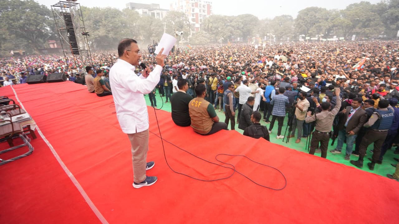 নির্বাচন নিয়ে ষড়যন্ত্র হলে দাঁতভাঙা জবাব দেওয়া হবে
