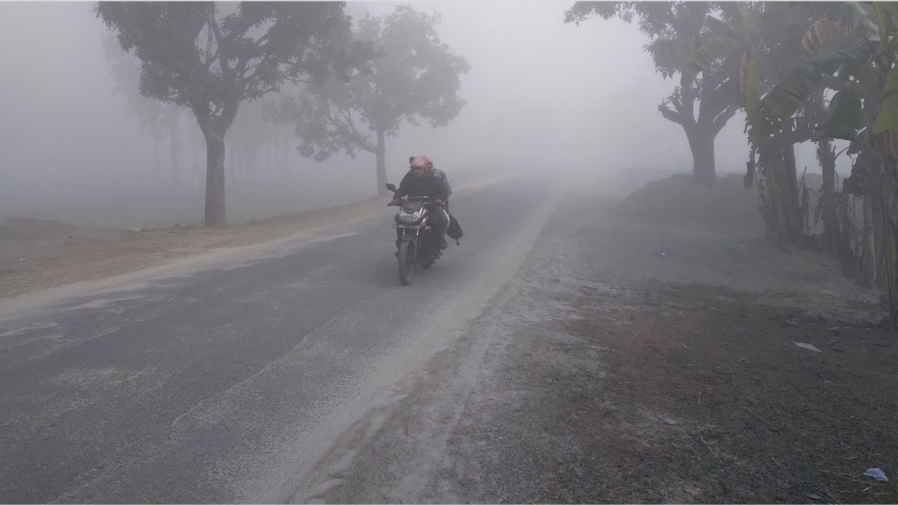 তেঁতুলিয়ায় তাপমাত্রা ৭.৫ ডিগ্রি