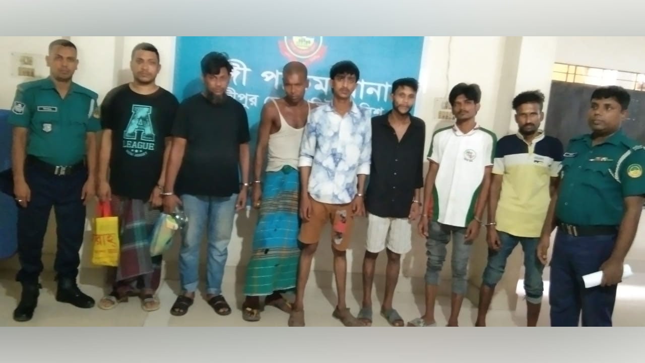 টঙ্গীতে আ.লীগ-যুবলীগের সদস্যসহ গ্রেপ্তার ৭
