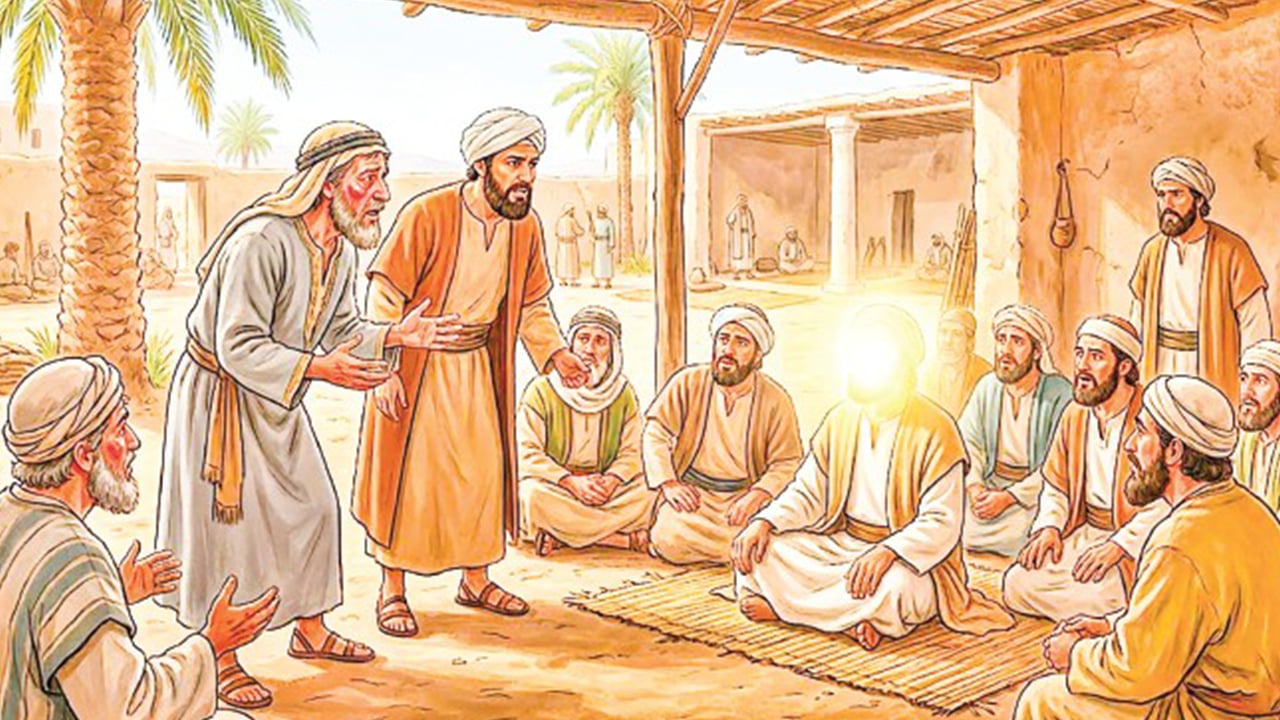বিনয়ী মহানবী (সা.) ও বিচারপ্রার্থী ইহুদি