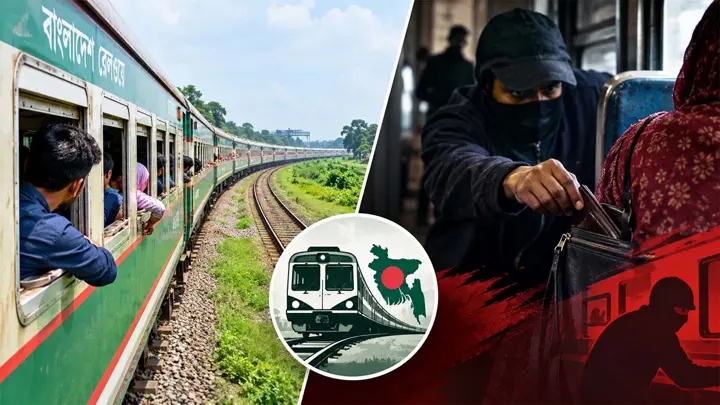 ‘নিরাপদ’ ভ্রমণের ট্রেনে বহুমুখী অপরাধ
