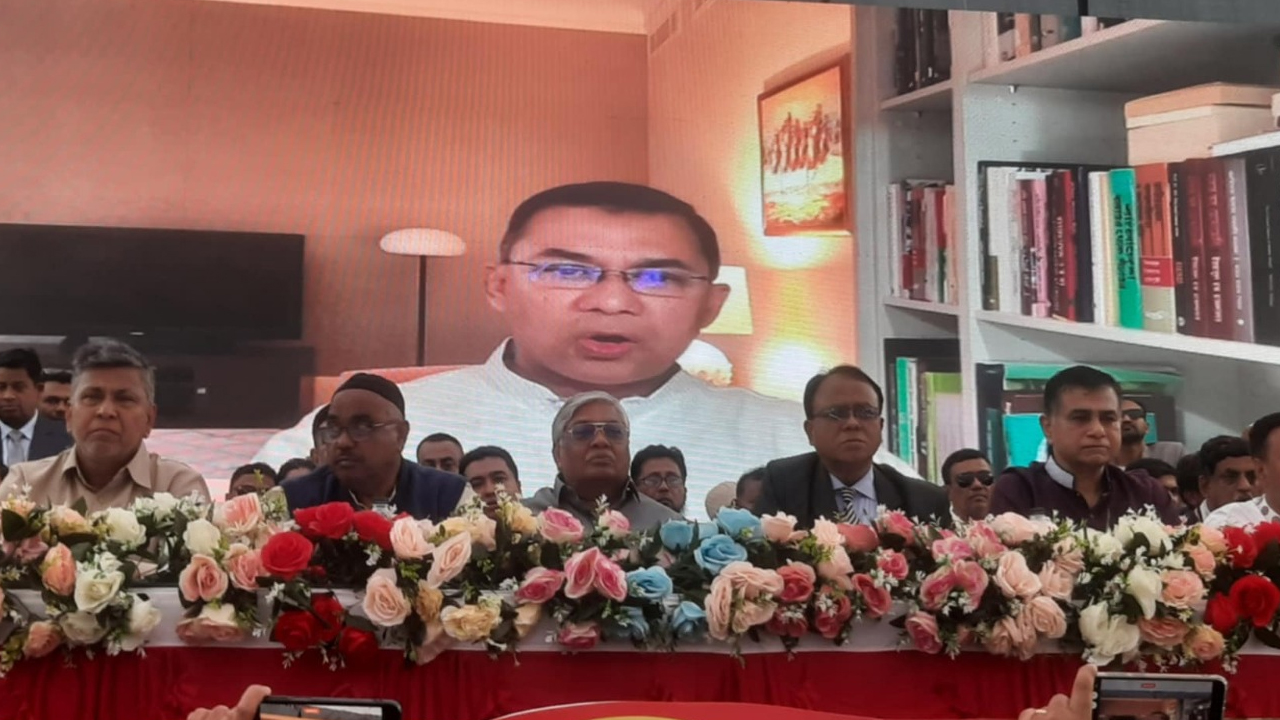 স্বৈরাচার আবার দেশ দখলের চেষ্টা করছে: তারেক রহমান