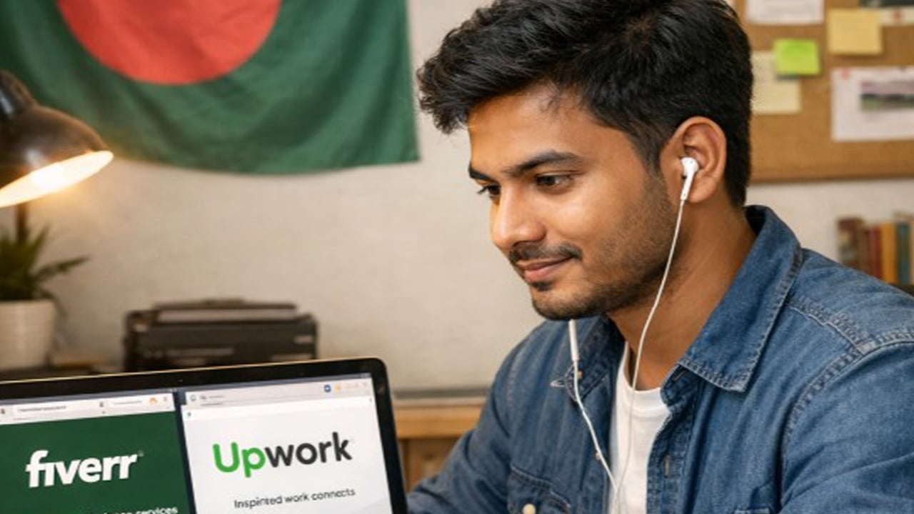 ফাইভার-আপওয়ার্কে সফলতা