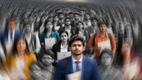 ভারতে শ্রমবাজারের চাহিদা মেটাচ্ছে না শিক্ষার পাঠ্যক্রম, বাড়ছে শিক্ষিত বেকার