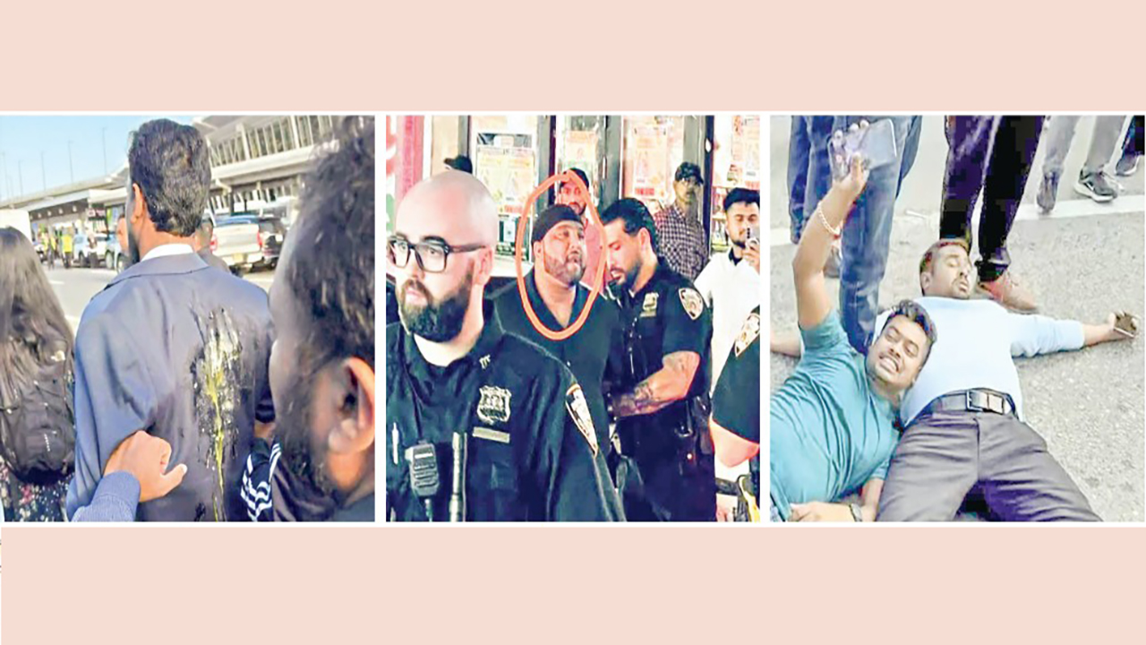 নিউ ইয়র্কে আ.লীগের ফ্যাসিস্ট চেহারা