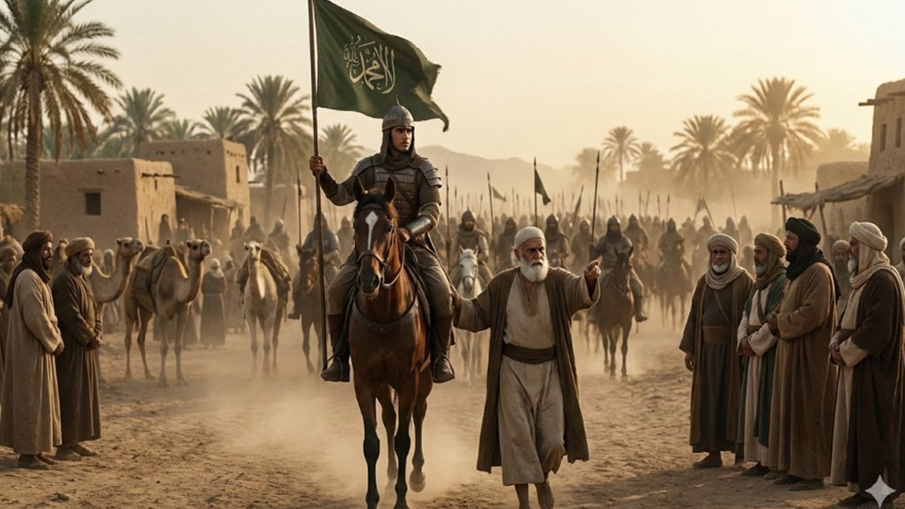 ফিলিস্তিন অভিযানে উসামার সেনাবাহিনী