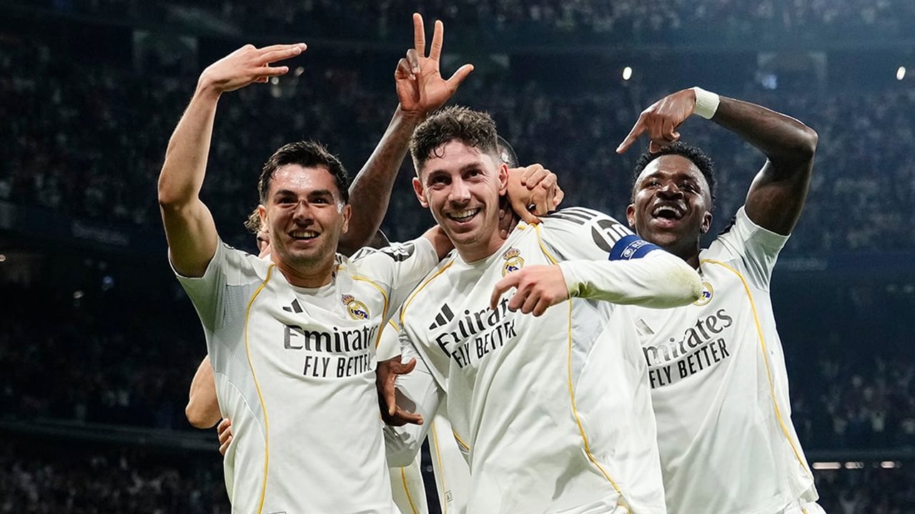 ভালভার্দের দুর্দান্ত হ্যাটট্রিকে দাপুটে জয় রিয়ালের